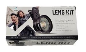 Kit d'objectifs Xenvo Pro pour iPhone et Android 15x macro et objectif grand angle 0,45x neuf - Photo 1 sur 10