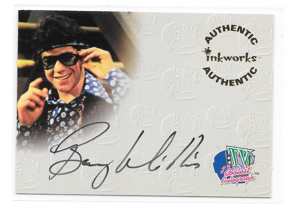 1998 Inkworks Tvs Coolest Classics Brady Bunch Barry Williams Greg AUTO A6 SP - Image 1 of 1