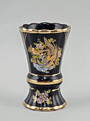 a-9340113 Porzellan Deckelvase Fasane Kobaltblau  Selection Qualité H12cm - Bild 1 von 4