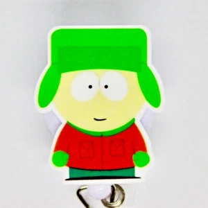 South Park Kyle Broflovski Badge Reel ID Holder Nurse Teacher Student Vet Tech - Picture 1 of 2
