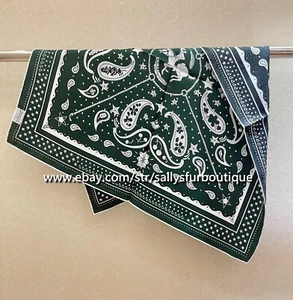 Sallys 16 Momme Jacquard Sarga Seda Estampado Paisley Doble Cara Cuello Bufanda 65 cm - Imagen 1 de 37