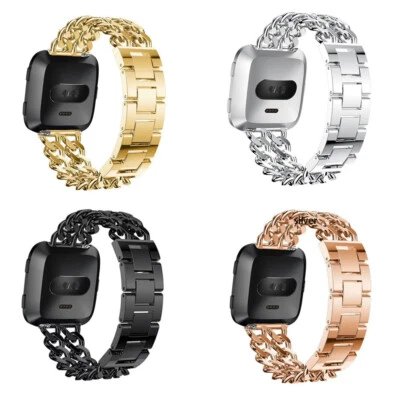 For Fitbit Versa /Versa 2 / lite Stainless Steel Watch Strap Wrist Band Bracelet