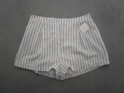 Pantalones Cortos Altar'd State Beach Lounge Pull On Para Mujer Talla 2XL Rayas Plisados NUEVO Foto 1 de 4