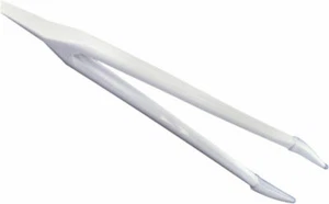 New AmCon Soft Contact Lens Tweezers 5" Long White Plastic / Silicone Tips - Picture 1 of 2