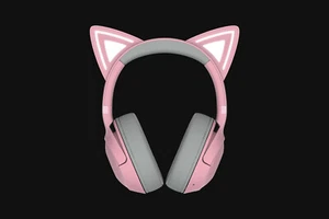 Razer Kraken Kitty V2 BT Headset Wireless Head-band Gaming Bluetooth Pink - R... - Picture 1 of 6
