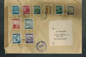 A-1321**ÖSTERREICH 1946 JUDIACA ZENSURBRIEF*WIEN NACH SCHWEDEN - Bild 1 von 2