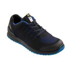 RUNNEX® S1P ESD-Sicherheitshalbschuhe SportStar schwarz/blau 5109 Gr. 44