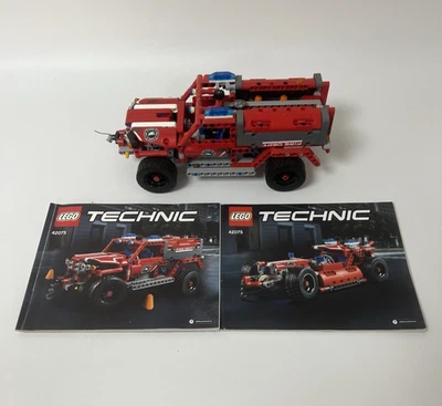 Lego 42075 2-in-1 Fire Truck and Fire Racer First Responder Set Incomplete - Image 1 of 4