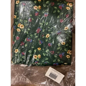 Longaberger Baskets 5 Yards Emerald Vine Bulk Fabric NEW Green floral Waverly - Picture 1 of 1