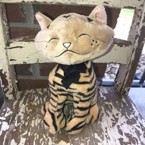 Russ Berrie Aggie Cat Plush Stripes Stuffed Animal Toy 23160 Brow. - Picture 1 of 8