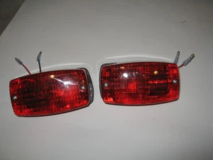 Tail Light Pair Kubota BX 2350 2360 2370 2380 Replaces K2581-62712 K2582-62722 - Foto 1 di 6