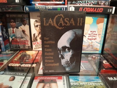 Tanz Der Teufel 2 Vhs La Casa Full Uncut Version Deutsch Mega Rar Bruce Campbell - Bild 1 von 4