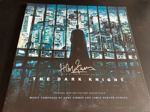 HANS ZIMMER SIGNED AUTOGRAPH ALBUM LP DARK KNIGHT BALE BECKETT BAS X5 - Picture 1 of 3