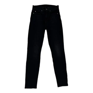 7 For All Mankind Jeans 25 x 27 Damen Skinny schwarz - Bild 1 von 3