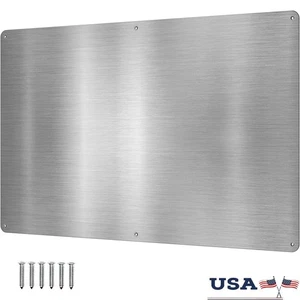 Stainless Steel Magnetic Plate Wall Holder Strong Adhesive Mounting Solution 3M - Picture 1 of 22