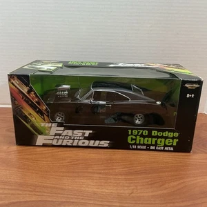 FAST&FURIOUS 1970 DODGE CHARGER 1/18 scale Opening Doors & hood Diecast Mini Car - Picture 1 of 9