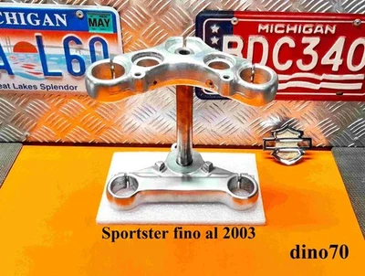 Harley Davidson piastre forcella steli da 39mm origin Sportster 883 fino al 2003 - Immagine 1 di 4