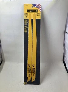 Dewalt OEM DW4804-2  Z   12In 6Tpi Taper Bk Bl-2Pk (N) - Picture 1 of 1