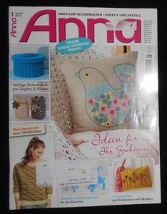 ANNA - 1 Januar 2017 + Bonus - Handarbeitszeitschrift - Ideen zum Selbermachen - Bild 1 von 4