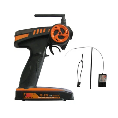 Flysky FS-GT2 Radio Remote Control RC Transmitter Receiver 2 Channel for RC Car - Bild 1 von 4