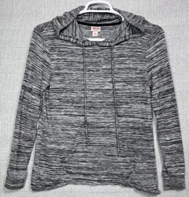 Suéter tejido Mossimo gris espalda abierta para mujer M Foto 1 de 4