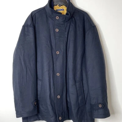 McKenzie племени кашемир шерсти пальто мужской большой 3 в 1 черный желтый молнии кнопка - Изображение 1 из 4