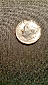 1988 P Roosevelt Dime Off Center DDO/DDR / Double Ear and Mint Error Coin Rare - Picture 1 of 11