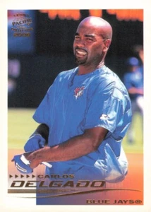 2000 Pacific Crown Collection #300 Carlos Delgado  Toronto Blue Jays  - Picture 1 of 2
