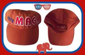 Gorra de béisbol Orange Man ""ultra MAGA"" SOMBRERO UNISEX HOMBRE MUJER ADULTO EE. UU. RARO LIMITADO - Imagen 1 de 11