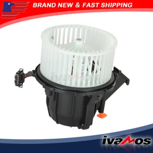 Fit For 2009-2012 Audi Q5 3.2L Front Heater Blower Motor w/Fan Cage 8K1820021B - Picture 1 of 8