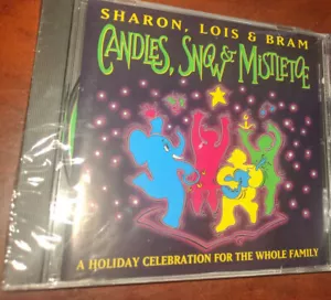 Sharon, Lois & Bram 1993 Christmas Candles, Snow & Mistletoe CD New/Sealed - Picture 1 of 2