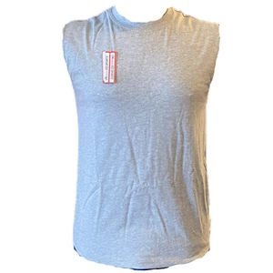 MENS VESTS 100% Cotton Sleeveless TOP SUMMER TRAINING GYM TOPS PLAIN Unbranded - Picture 1 of 6
