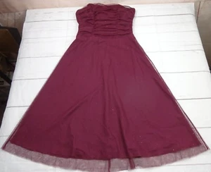 Byerwear Too Junior lila Glitzer trägerloses Partykleid Größe 3   - Bild 1 von 5