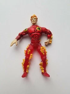 1990's VINTAGE, Toybiz Marvel Fire & Ice Human Torch, 1 of 24,000 limited rare - Picture 1 of 2