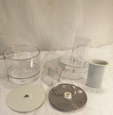 Hamilton Beach Food Processor 70700 Work Bowl w Lid Pusher Food Gate Blade, Disc - Image 1 of 4