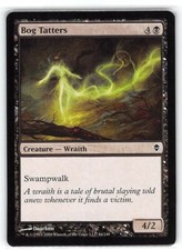 Bog Tatters *PLAYSET* Magic MtG x4 Zendikar SP