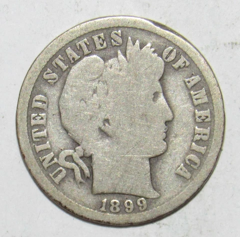 1899 O Barber Dime (T30) Cover