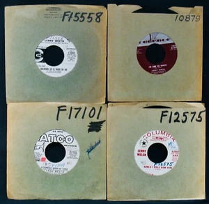 LENNY WELCH ✦ 4 Radio Station Promo 45's~Northern Soul~R&B~Funk~Soul - Bild 1 von 2
