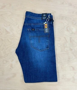 Lois Jeans Men's Marvin, Blue Dark Stone Wash straight Regular Fit Indigo Spain - Picture 1 of 3