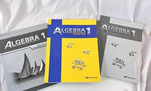 ABeka 9th grade ALGEBRA 1 Set Teacher Solution Key, Tests Quiz Keys ~ Excellent - Picture 1 of 12