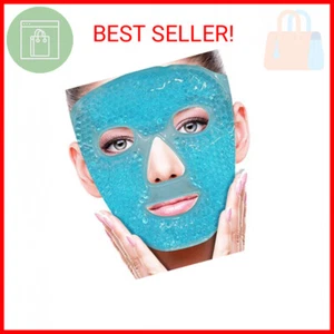 Cold Face Eye Mask Ice Pack Reduce Face Puff, Dark Circles, Gel Beads Hot Heat C - Picture 1 of 2