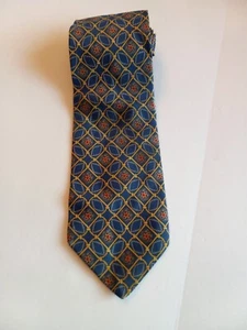  Mondo Di Marco Italian Made Silk Neck Tie Men Designer Clean no snags Geometric - Picture 1 of 6