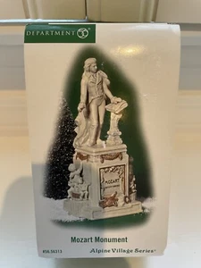 Dept 56 Mozart Monument #56.56313 Alpine Village music 2003 Department 56 - Picture 1 of 9