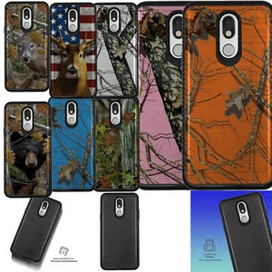 Hülle für [LG Stylo 5 / Stylo 5X][EMBOSSED DUO SET13] Griff Dual Layer - Bild 1 von 37