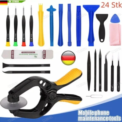 24 in 1 Reparatur Werkzeug Set Kit Display Für Handy Smartphone Tablet Universal - Bild 1 von 4