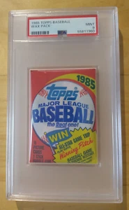 WACHSPAKET 1985 TOPPS BASEBALL 85 PSA 9 NEUWERTIG 34069 - Bild 1 von 5