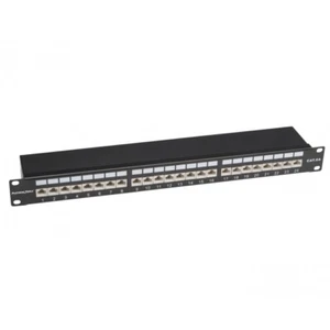 Shielded 24-port Cat6a Patch Panel, 10Gbit, 110 Type, 568A/B 675-24C6AS - Picture 1 of 1