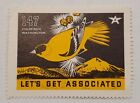 #147 Chardonneret, Washington - Let's Get Associated - Timbre-affiche 1938
