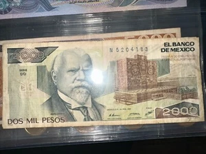 Mexico, 2,000 (2000) Pesos, 1987, P-86b, Circulated - Picture 1 of 2