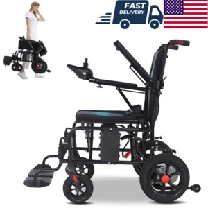 Foldable Intelligent Electric Power Mobility Wheelchair Power Chair All Terrain - Picture 1 of 7